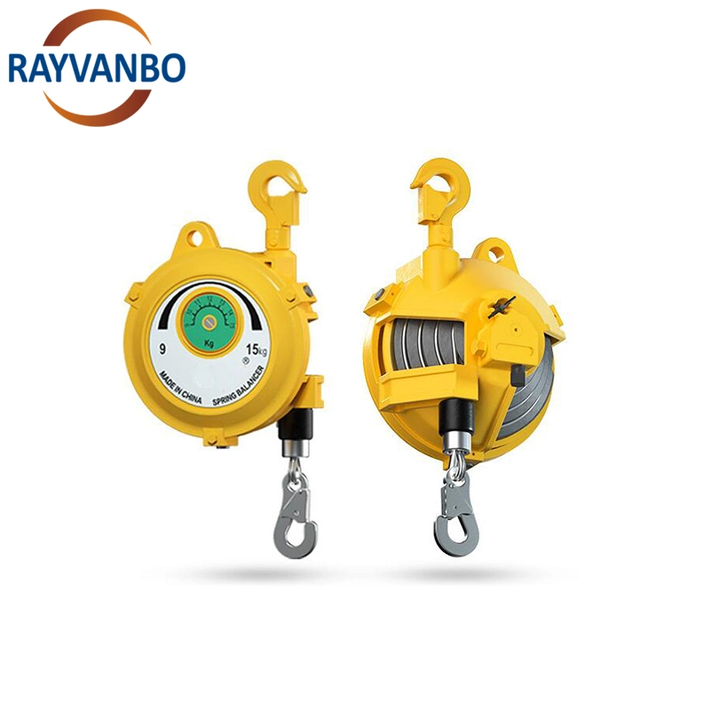 Weighting Range 1-3kg 3-5kg 5-9kg 9-15kg Spring Balancer for Industrial Use Spring Hanging Tool Balancer