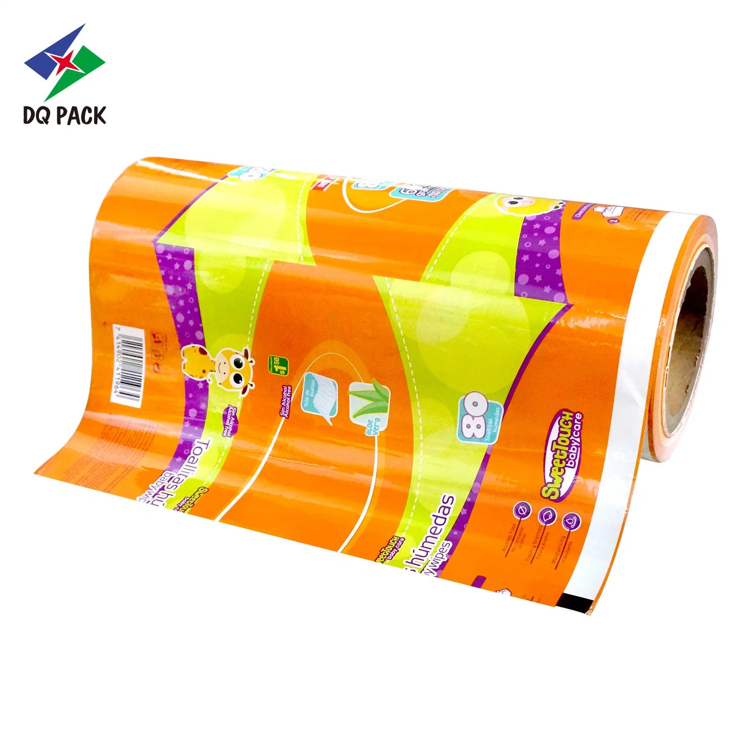 Facial Mask Cosmetics Sachet Automatic Packaging Plastic Packing Film Roll