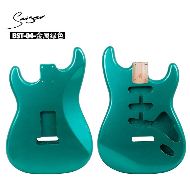 OEM Customize Unfinished Strat Tl Gloss Electric Guitar Body Musical Документов