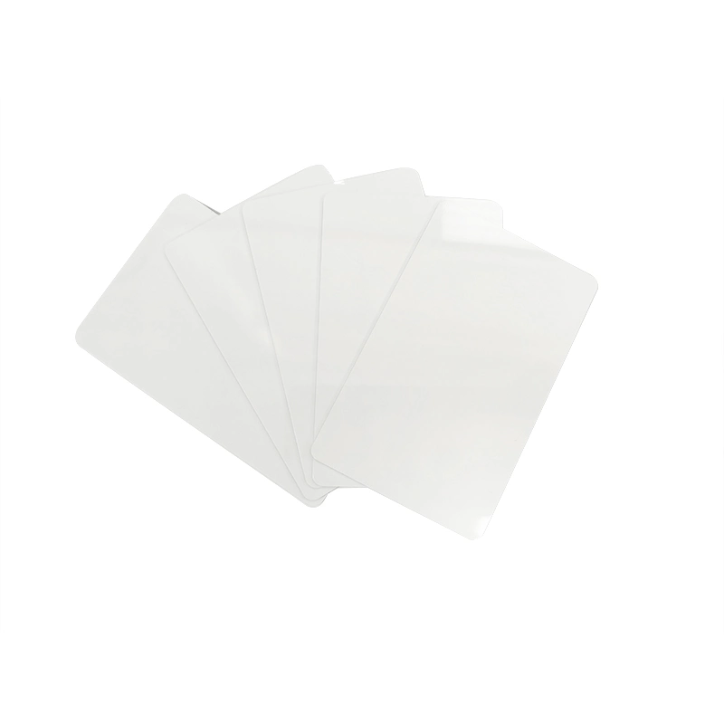 PVC ISO Ultra Pure Milky Contactless White IC Card