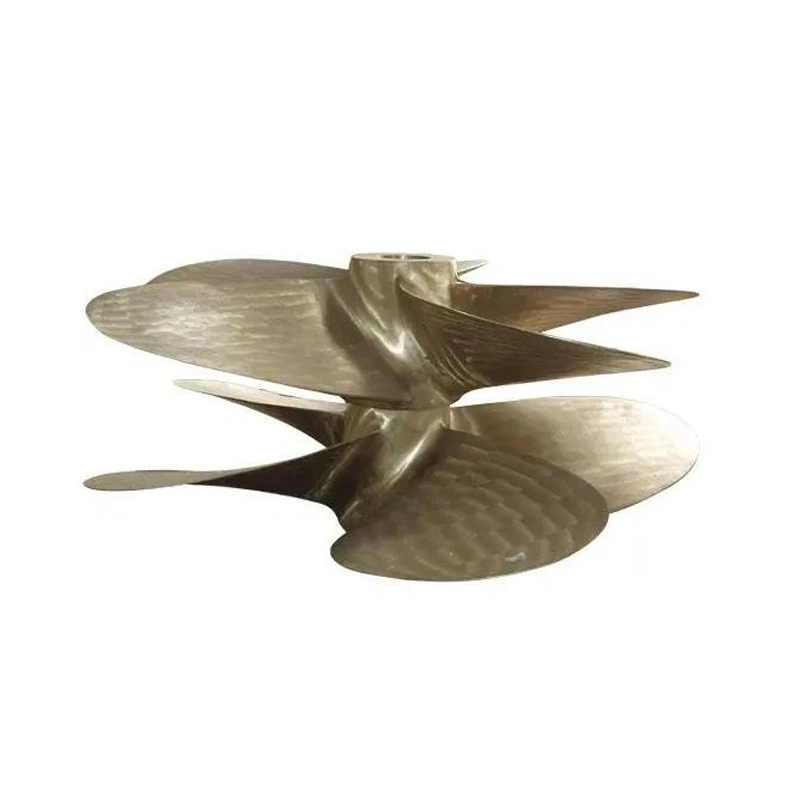 Customized Copper Alloy Marine Propeller Semi-Immersed Propeller Boat Propeller