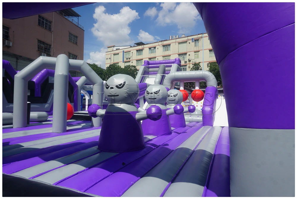 Indoor Inflatable Trampoline Playground Big Bouncer Amusement Park