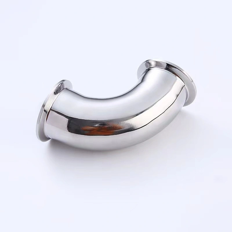 Wenzhou Bstv Sanitary Elbow with Clamped Ending for Food Grade