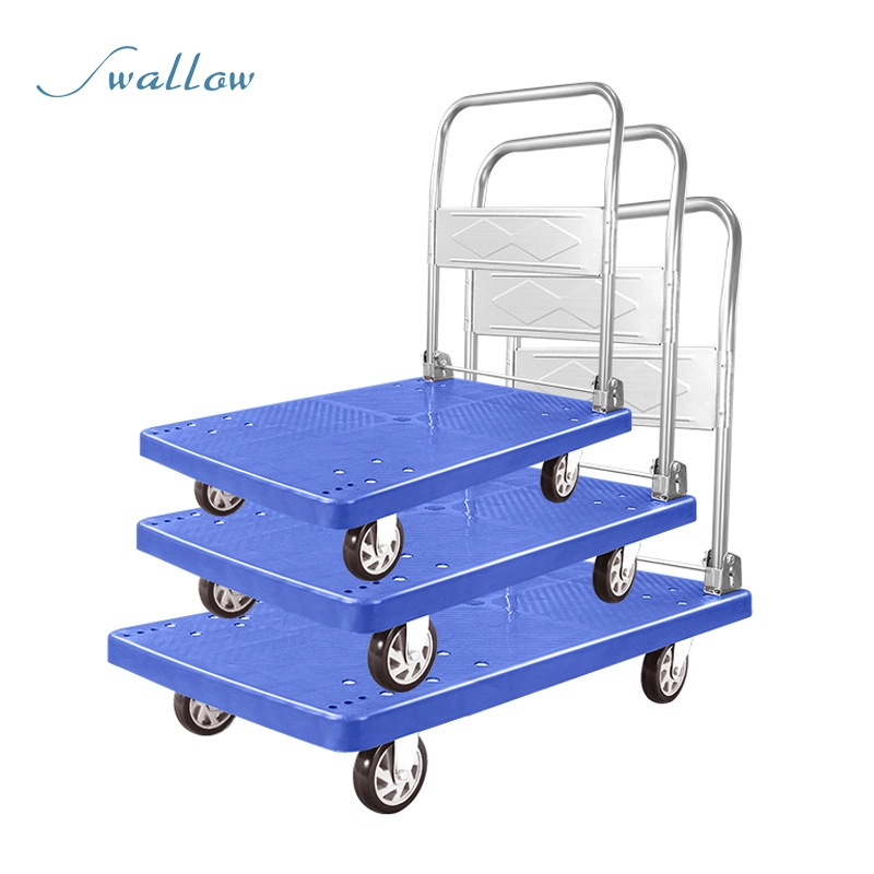 Platform Trolley 300kg Load Capacity High Strength Hard Plastic Construction