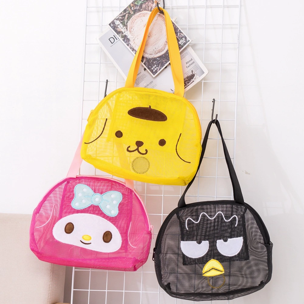 Ruunjoy Sanrio My Melody Kuromi Pochacco Shopping Bags Storage Bag Cutout Large Capacity Swimming Sports Tote Bag for Women