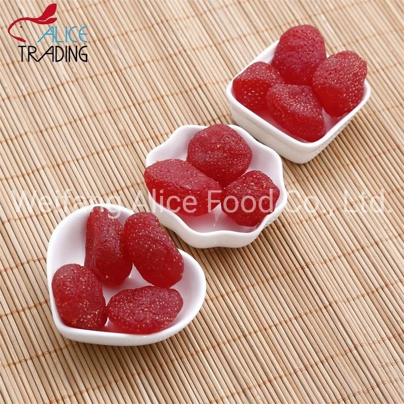 Bulk Quality China Wholesale/Supplier Air Dried Preserved Candied Strawberry Dried Strawberry