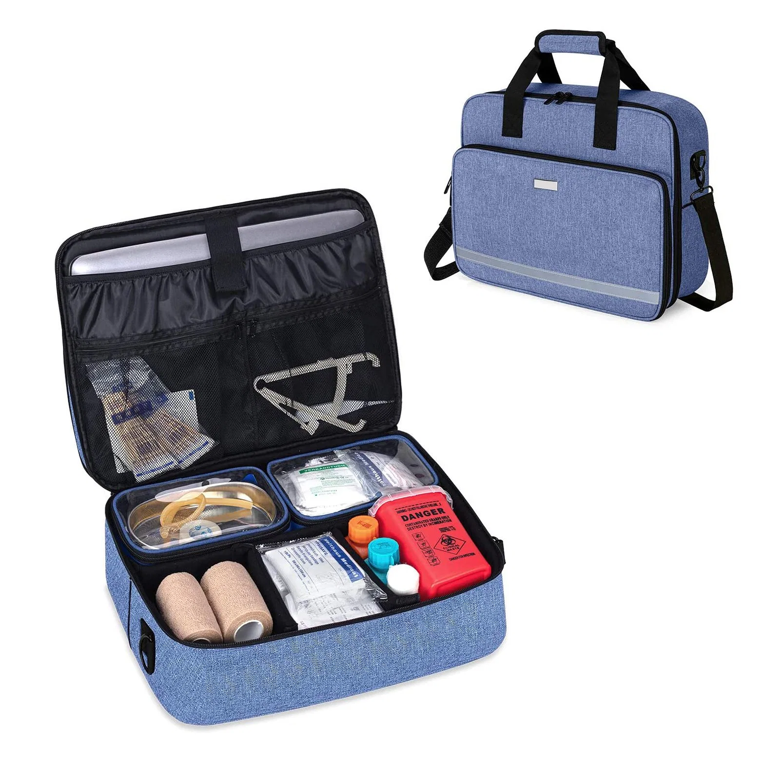 Einfacher Brother Medical Karton 88X42X78cm Shanghai Untersuchung Golves Tasche für Erwachsene