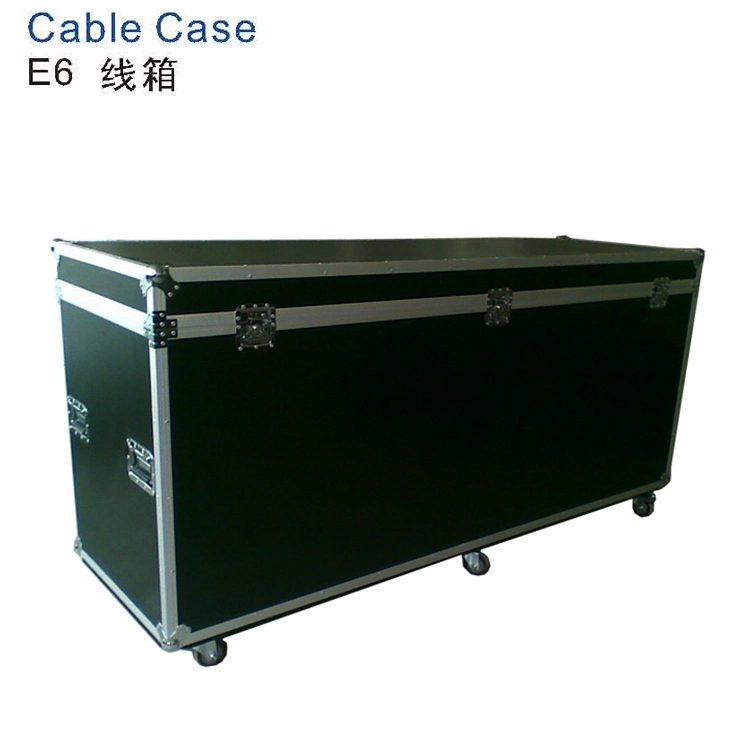 Duarable Flight Case Flightcase High quality/High cost performance Photobooth Butterfly Locked TV Rack Aluminum Custom Flightcase with Wheels