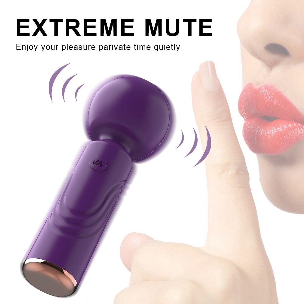 New Waterproof Rechargeable Handheld Personal Sex Toy AV Vibrator Mini Wand Massager