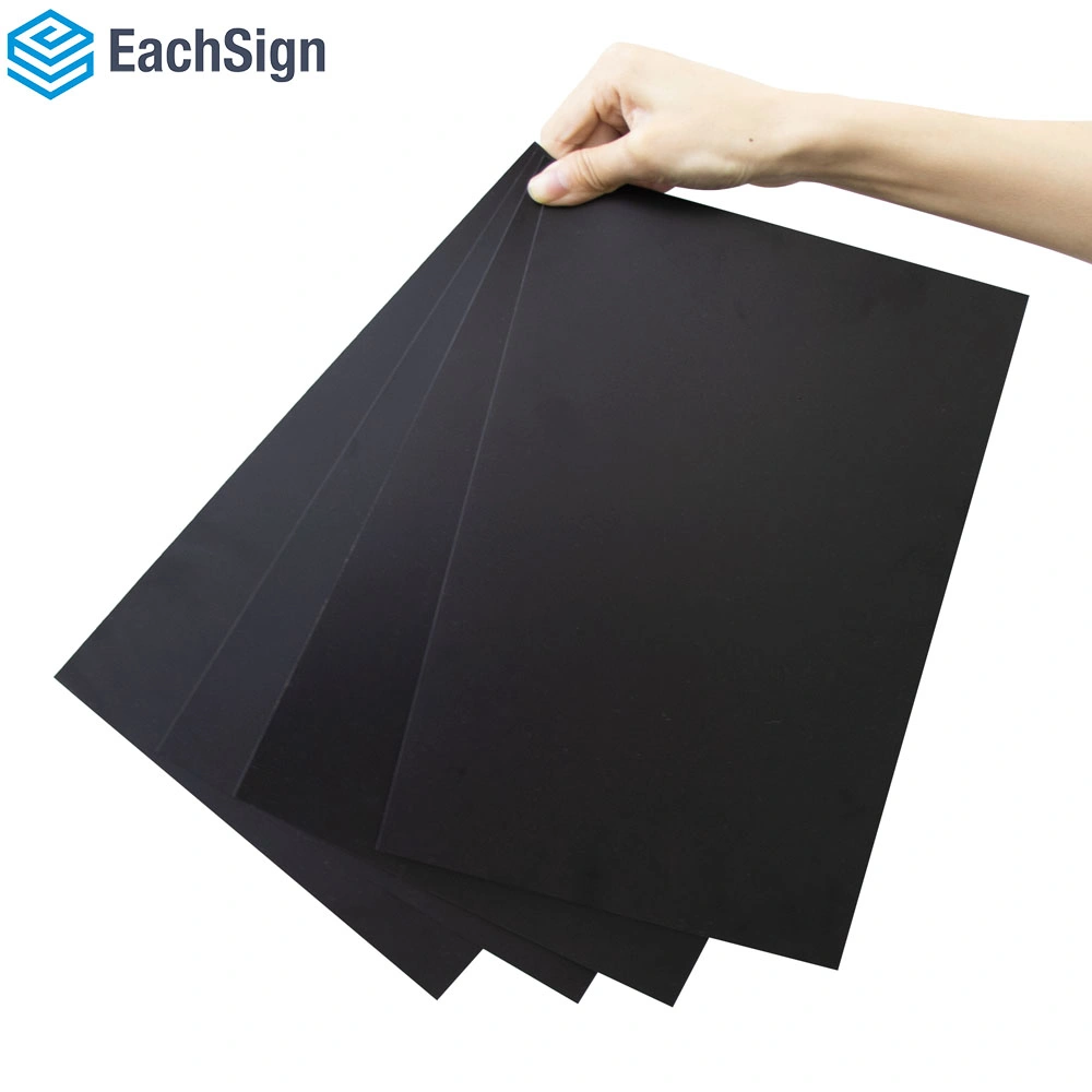 High Glossy Plastic Sheet Black ABS Styrene Sheets for Vacuum Forming