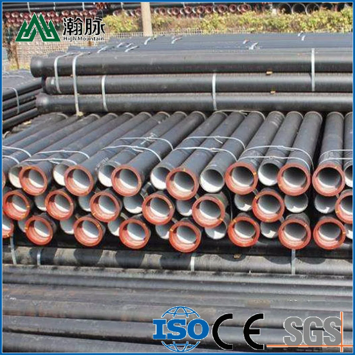 Coupling Sleeve Cast Iron Drain Pipe Fittings Centrifugal Ductile Iron Pipe