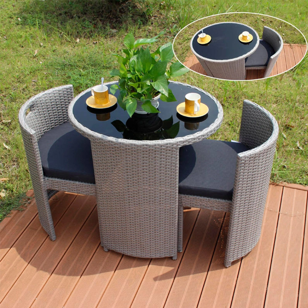 Conversation Coffee Table and Chairs Dining Sofa Furniture Sets Wicker Rattan Garden Outdoor Bistro Patio Set on Sale