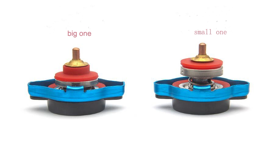 Termo seguro la tapa del radiador con indicador de temperatura de agua 1.1/1.3/0.9 bar