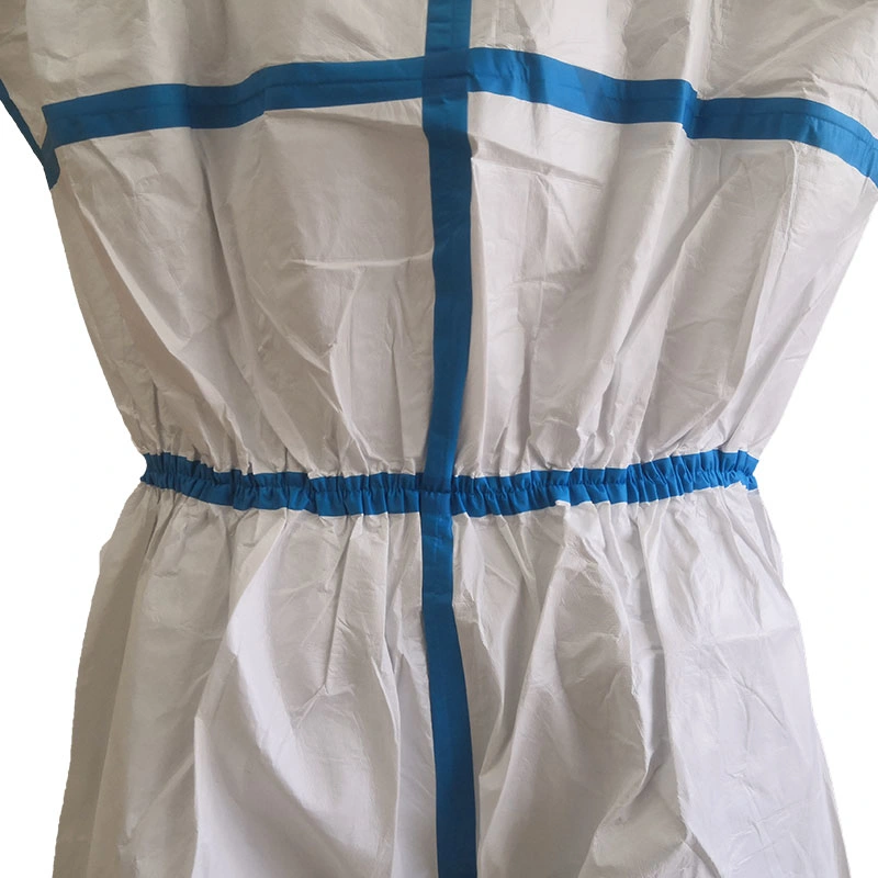 Protective Coverall Clinic Uniform Surgical Hospital Clothes Type 5/6 Medical Suppliers CE Class II Safety Protection Ozone