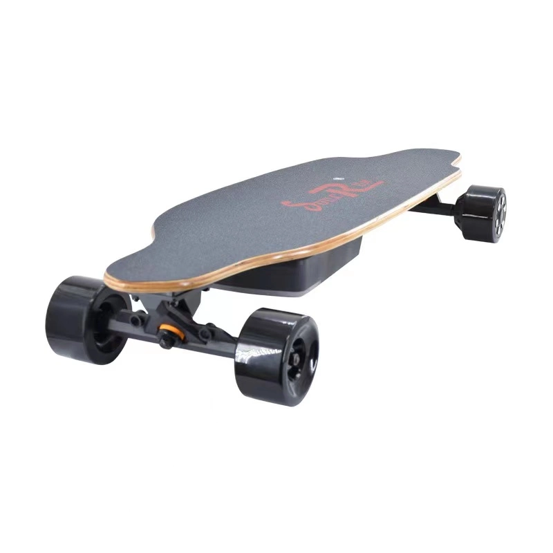 Keine Steuer Free Duty Elektro-Scooter Dual Hub Motor 600W Elektro Skate Board kleine Fischplatte verstärkt E Skateboard