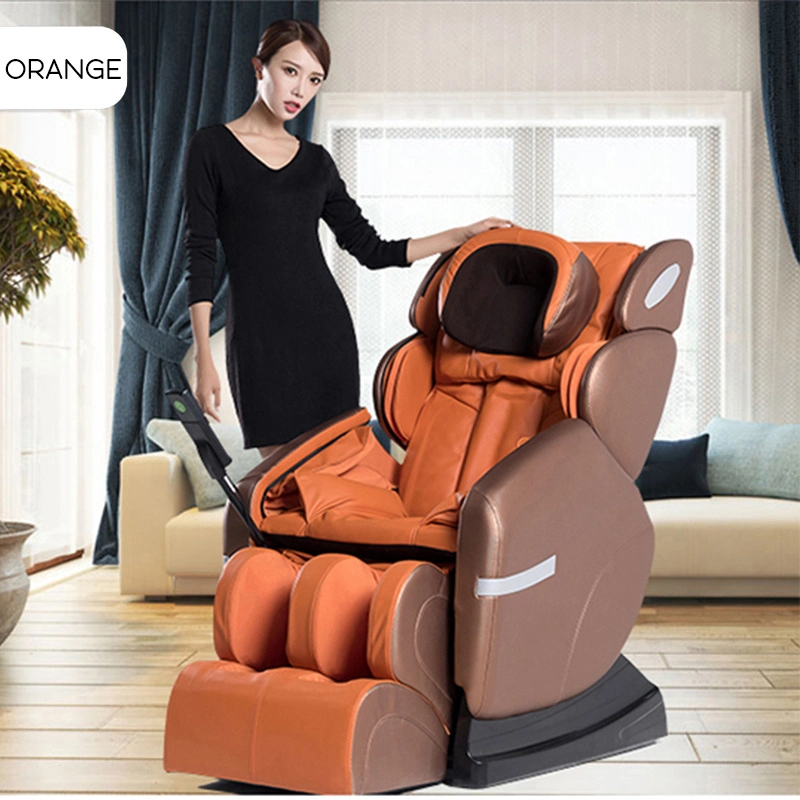 Wholesale Full Body Shiatsu Massage Chair 2022 Orange