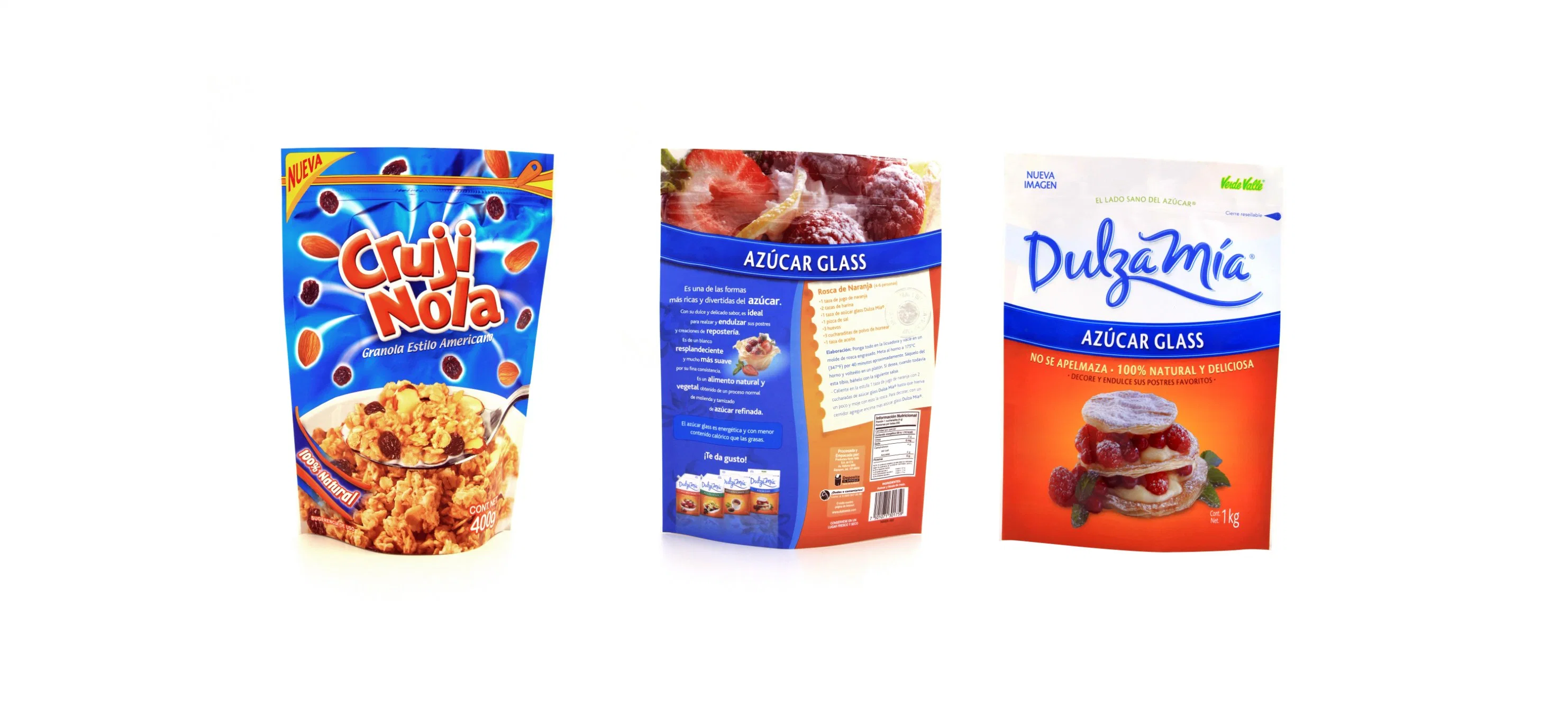 Kundenspezifisch Gedruckt Easy Open Zipper Flat Bottom Dry Food Grade Gefrorene Getrocknete Mango Fruit Bag Verpackung