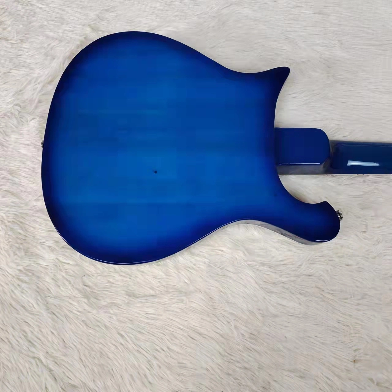 Custom 12 cuerdas Guitarra eléctrica Ricken en color azul de estilo 660.