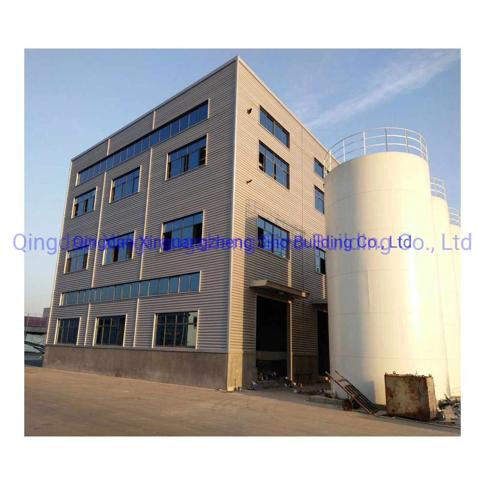 High Strength Metal Frame Steel Structure Warehouse for Food Plant