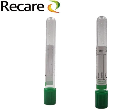 lithium heparin tube tests PET blood collection tubes good quality on sale