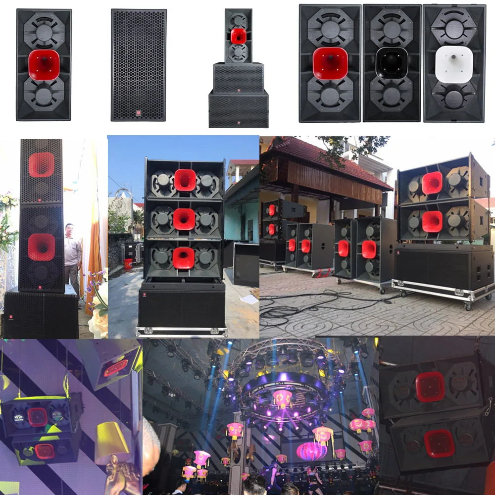 Professional Speaker Stand 2*15'' Neodymium Driver Two Way Loudspeaker