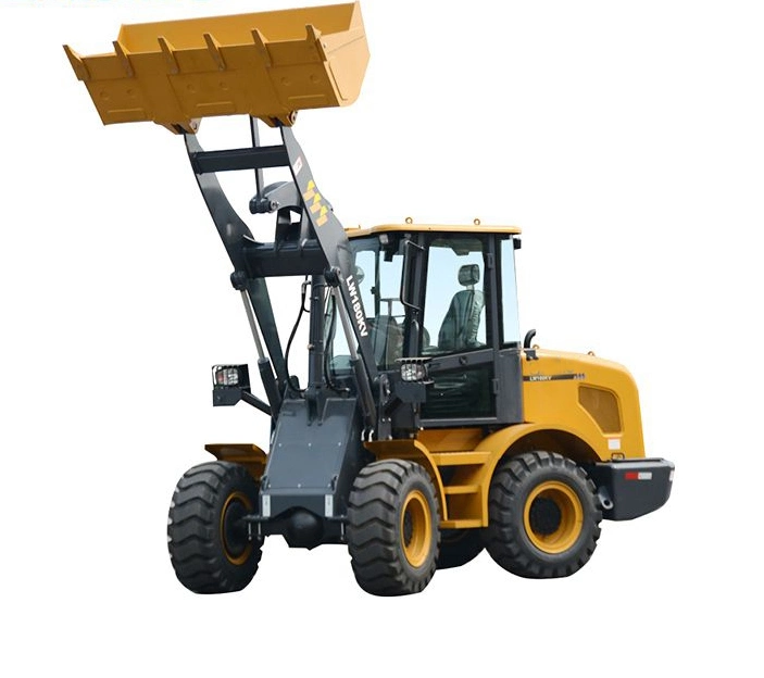 New 1800kg Small Wheel Loader Lw180kv China Front Loader Reach Stacker Price