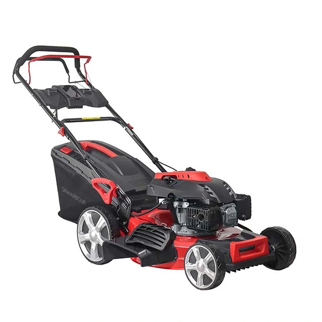 21inch Blade Self Propelled Gasoline Petrol Remote Control Lawn Mower