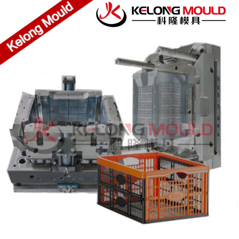 Plastic Injection Used Crate Molds Turnover Box Molding From Huangyan