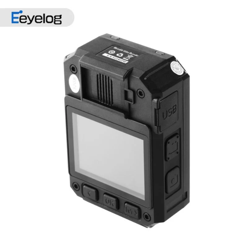 Eeyelog GPS X8a Body Worn Camera Security Camera DVR Built-in Battery IR Night Vision