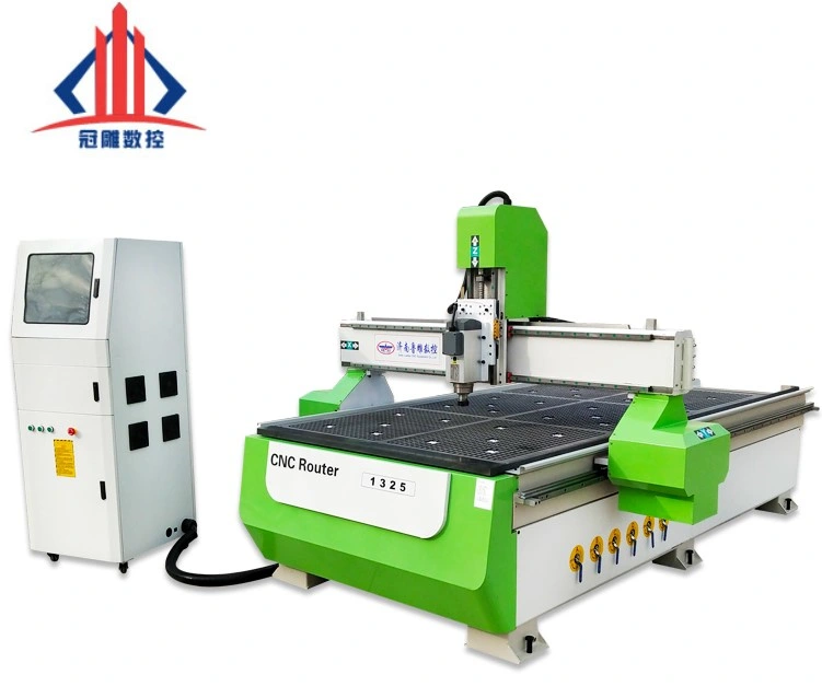 1325 Wood CNC Router with Vacuum Table Dust Collector Servo Motor DSP Control