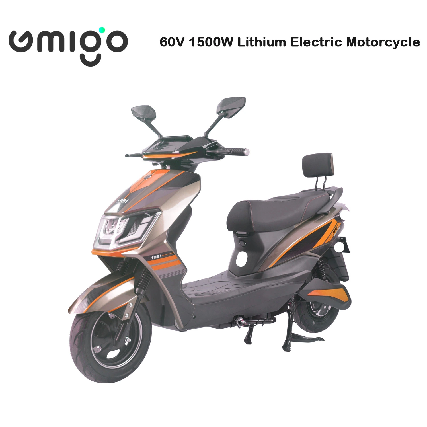 41km/H Max Speed 72V 32ah Big Lead-Acid Battery Electric Motorcycle