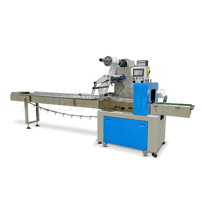 Kd-450 Automatic Pillow Bag Packing Machine Flow Servo Horizontal Pillow Bag Nugget Packing Machine Automatic Pillow Packing Machine