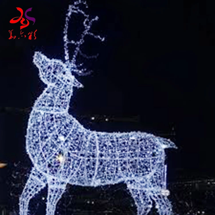 Animal Reindeer Festival Lantern Lights for Christmas Decoration