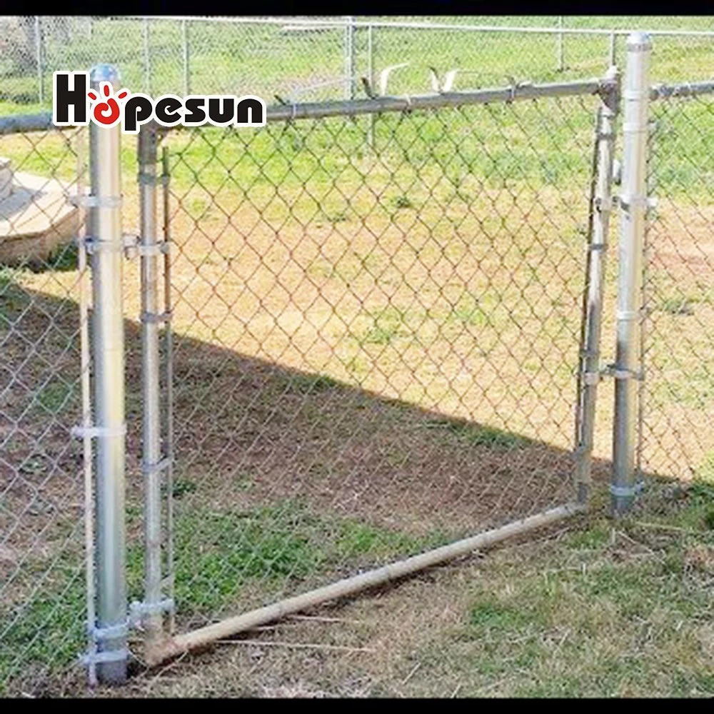 Commercial Properties Durability PVC Coated Chain Link Fence for Sale