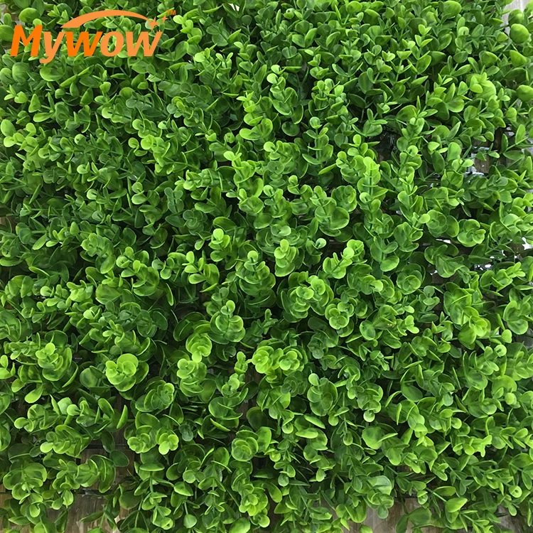 Garden Artificial Plants Crafts Wholesale/Suppliers Anti-UV PE Plastic Landscaping Green Wall Flor Artificial