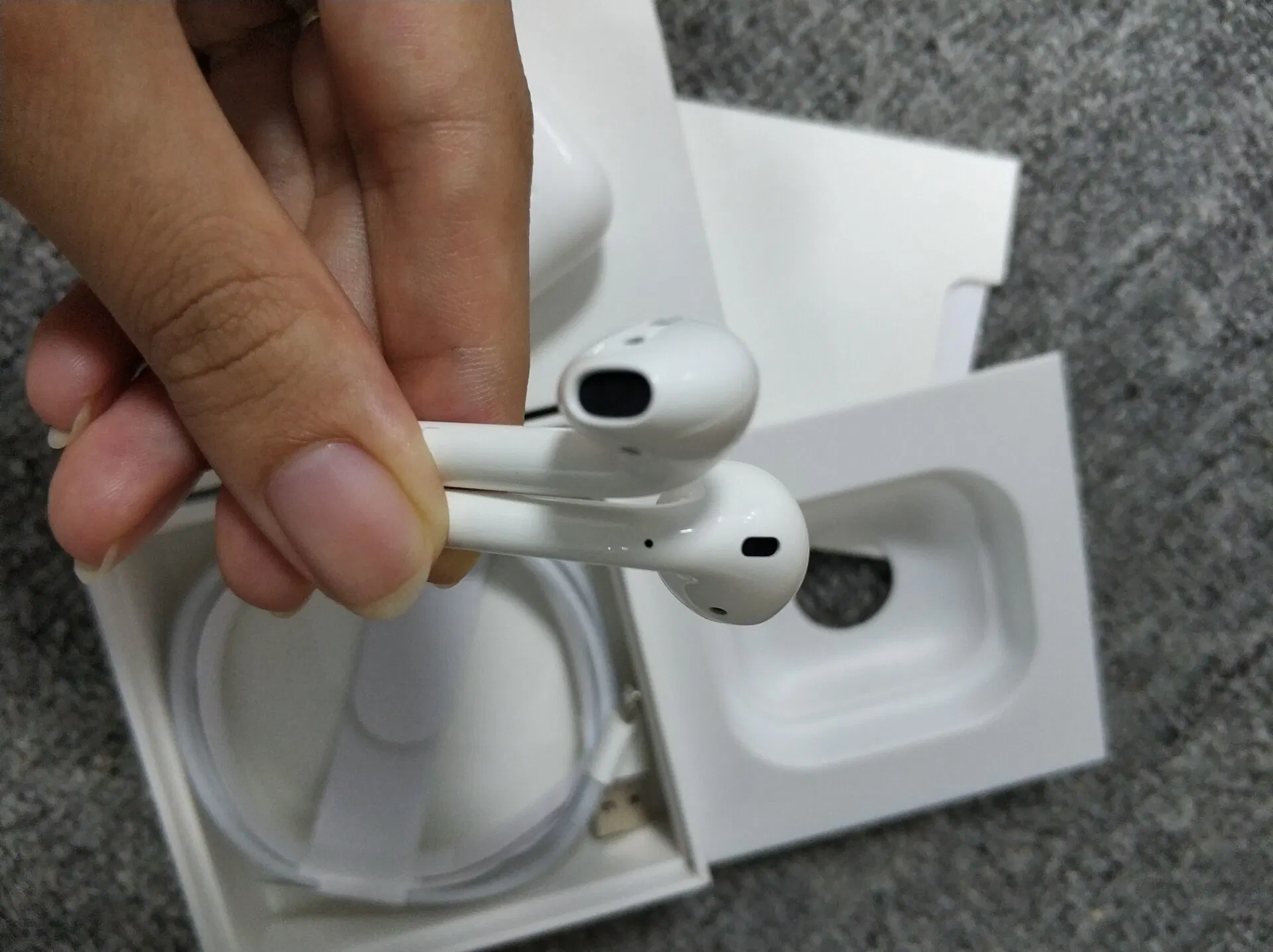 La alta calidad del aire 2.0 Gen auriculares con micrófono inalámbrico Bluetooth Earpods