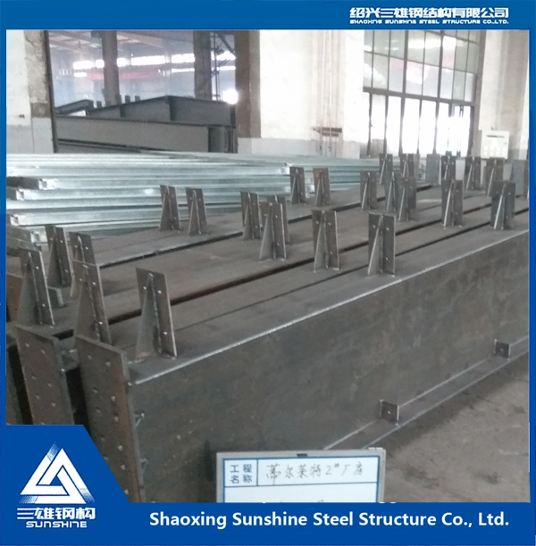 Steel Frame Construction for Factory with Quality Assurance