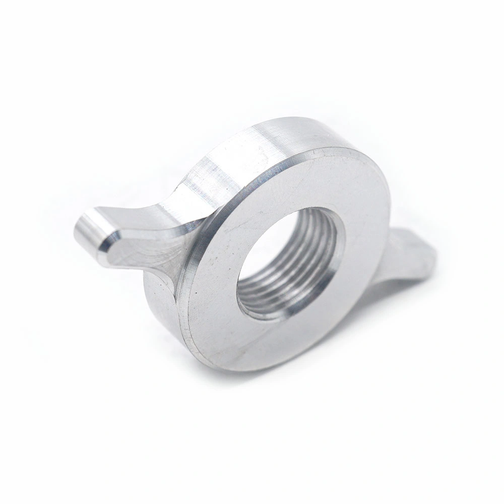 Aluminum Copper Machining Services Auto Spare Flange Threaded Bearing Stainless Steel CNC Milling Parts