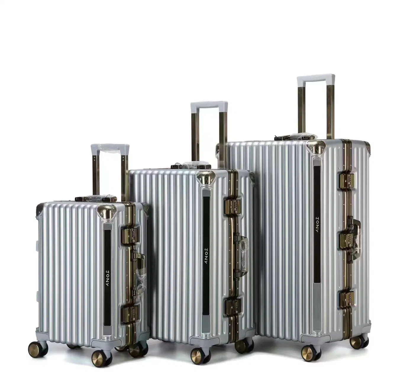 2023 Mala De Viagem COM Rodinhas Customized High Quality PC Aluminum Frame Carry-on Luggage