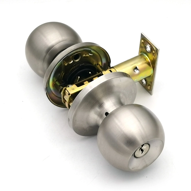 on Time Shipping Push Button Cam Door Knob Lock Set with Wing Knob