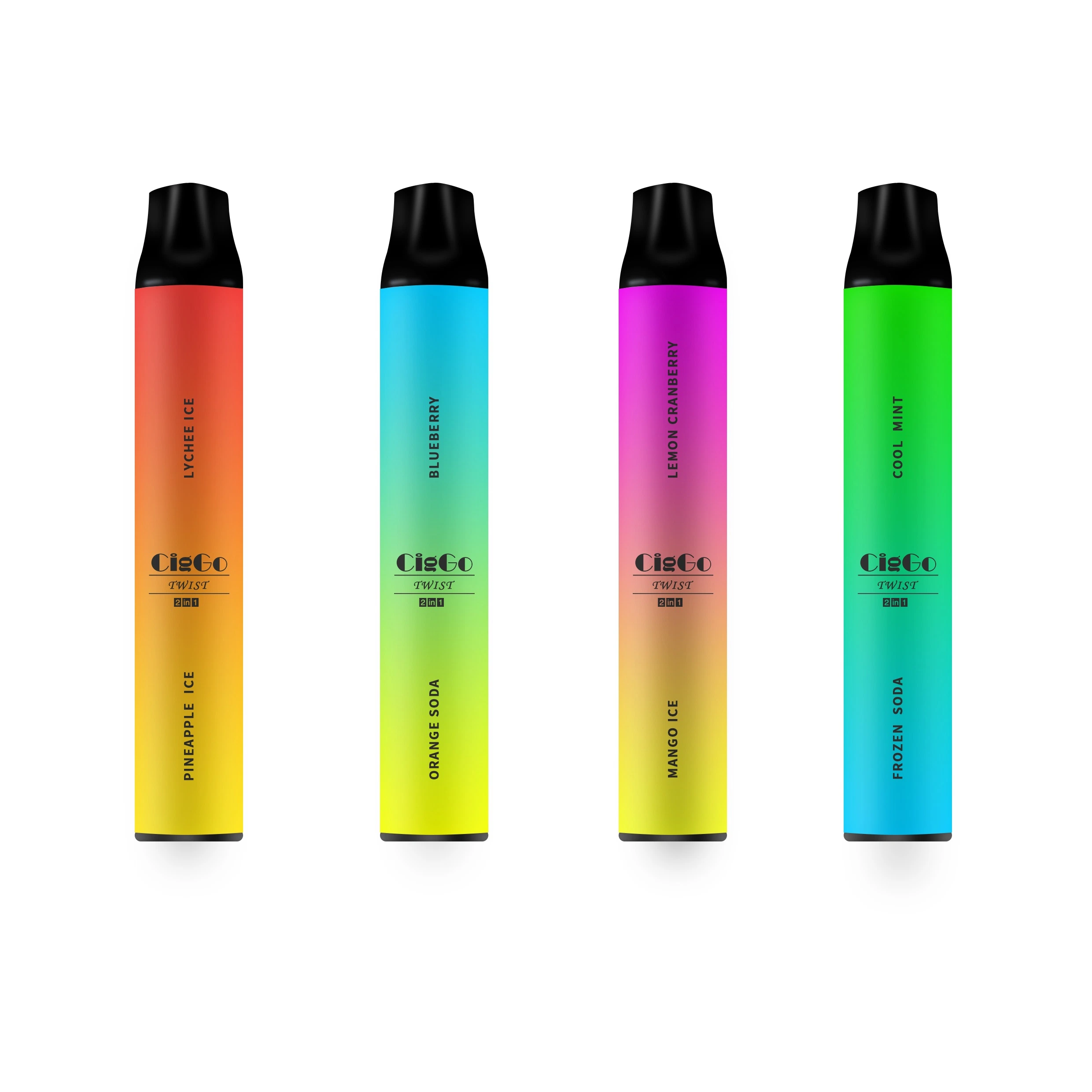 Ciggo Twist 2 in 1 Doppelter Flavors Einweg-Vape Pen