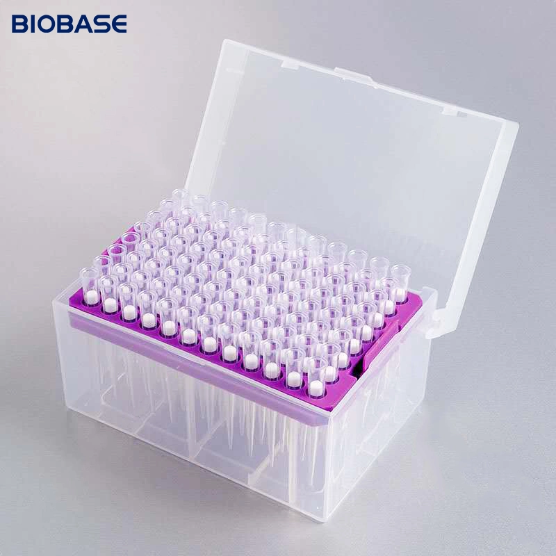 Biobase High Accuracy Low Retention Universal Disposable 96 Well Racked Sterile Pipette Filter Tips