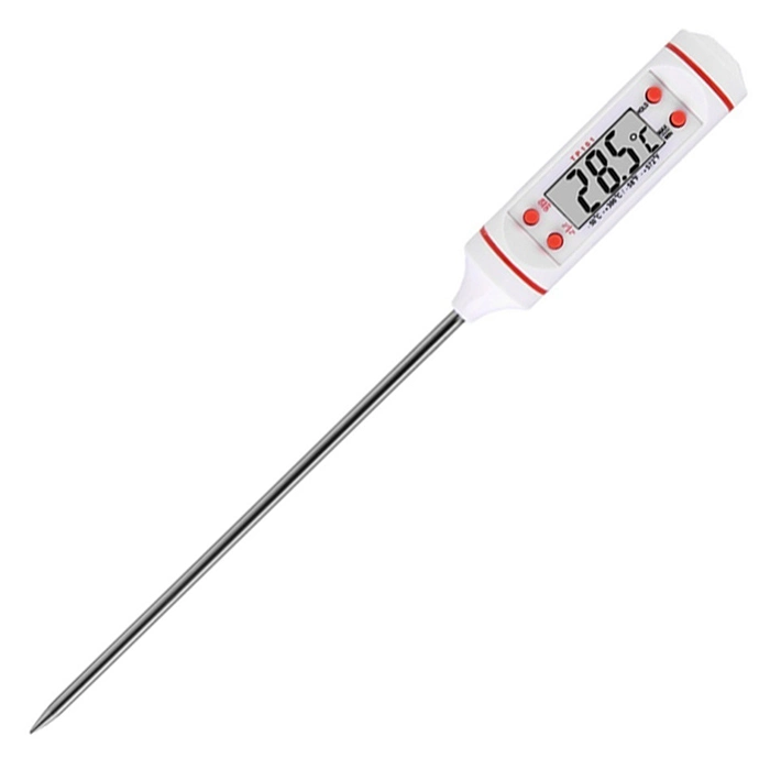 Electronic Digital Meat Thermometer Cooking Food Kitchen BBQ Water Milk Oil Liquid Oven Thermometer