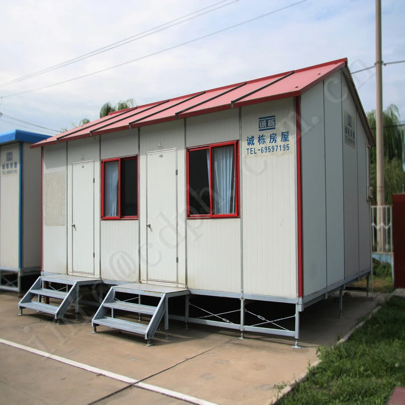 Rain Proof Portable Cabin Home with Reassemble Structure System and Cheap Price