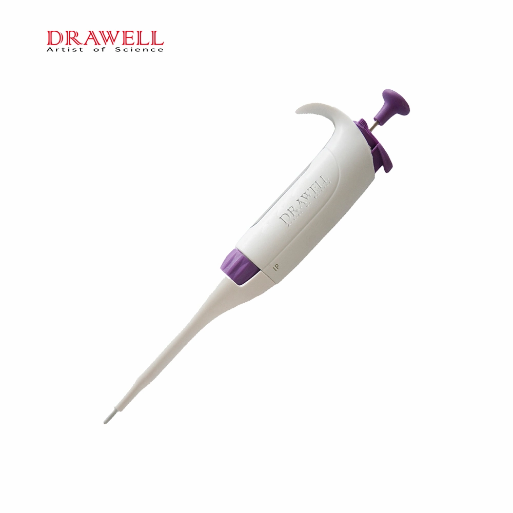 IP2 Best Price Plastic Sterilization Micropipette Adjustable Volume Micro Pipette Laboratory Equipment Pipette