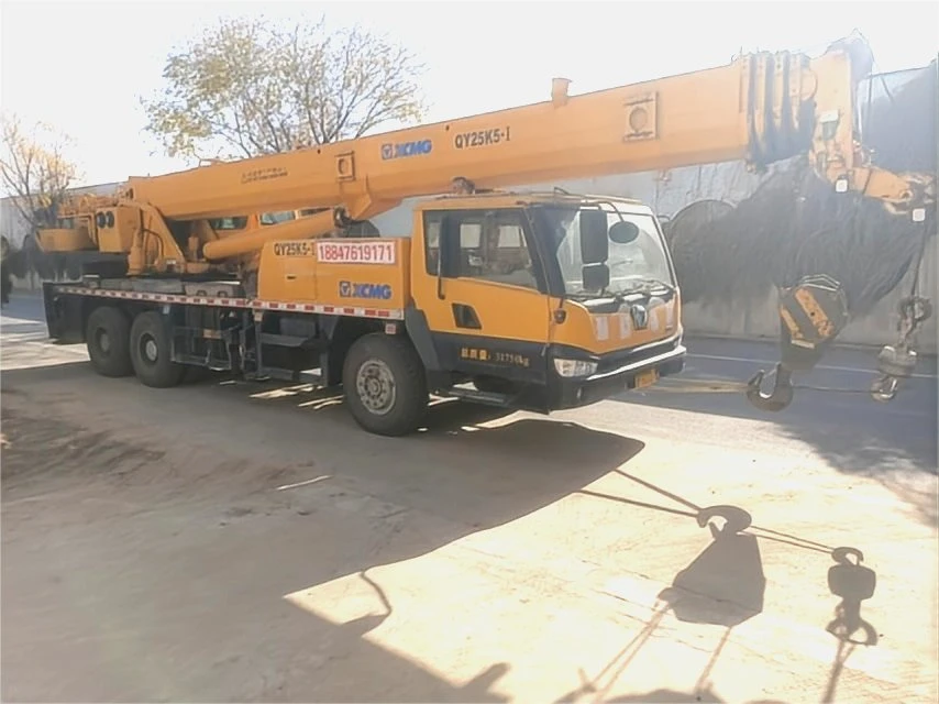 XCMG Official 25 Ton Mobile Crane Qy25K5-I Used Truck Cranes Price