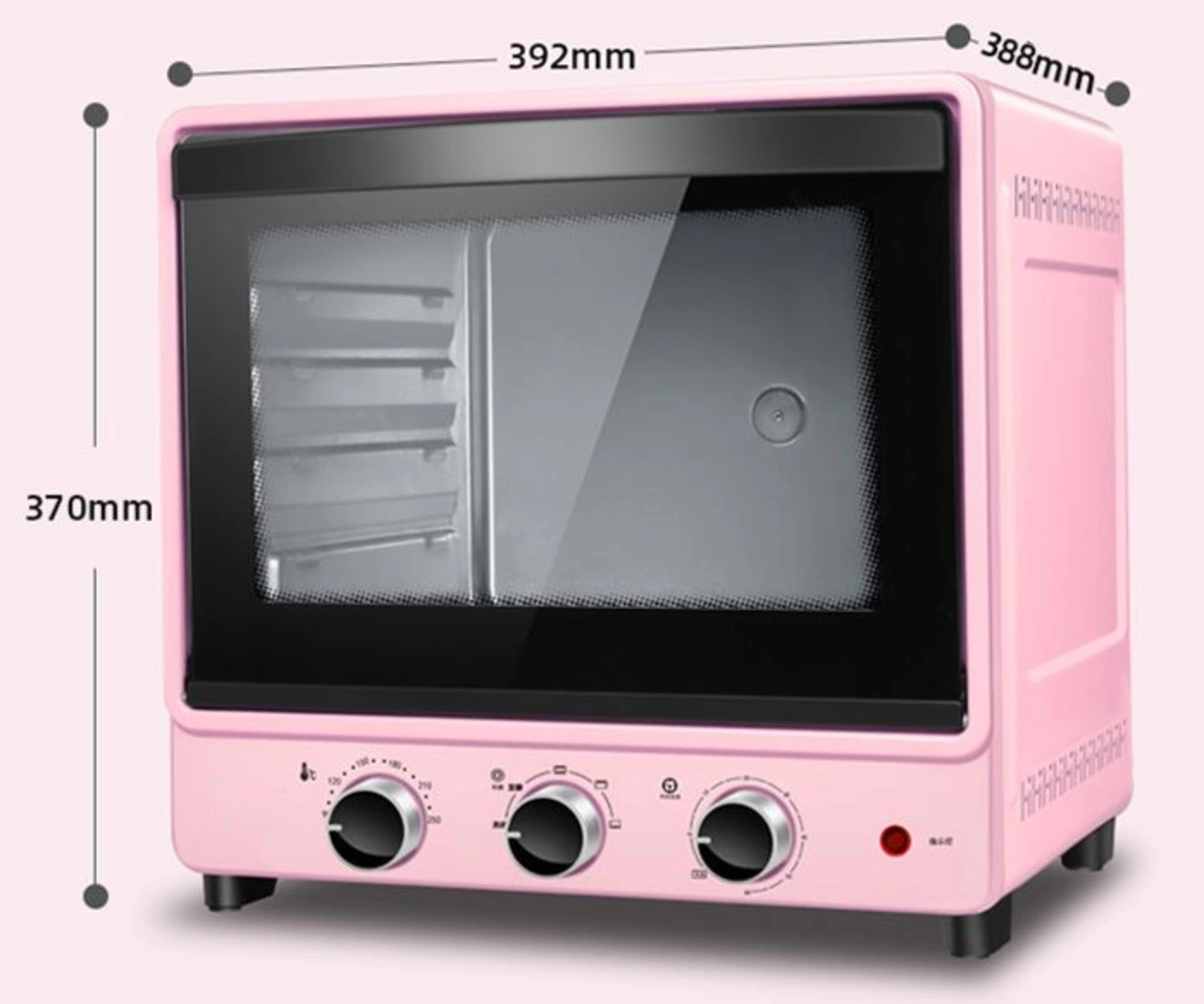 Versatile Electric Oven 1500W Adjustable Temperature Ideal for Baking Pizza and Microwave Cooking