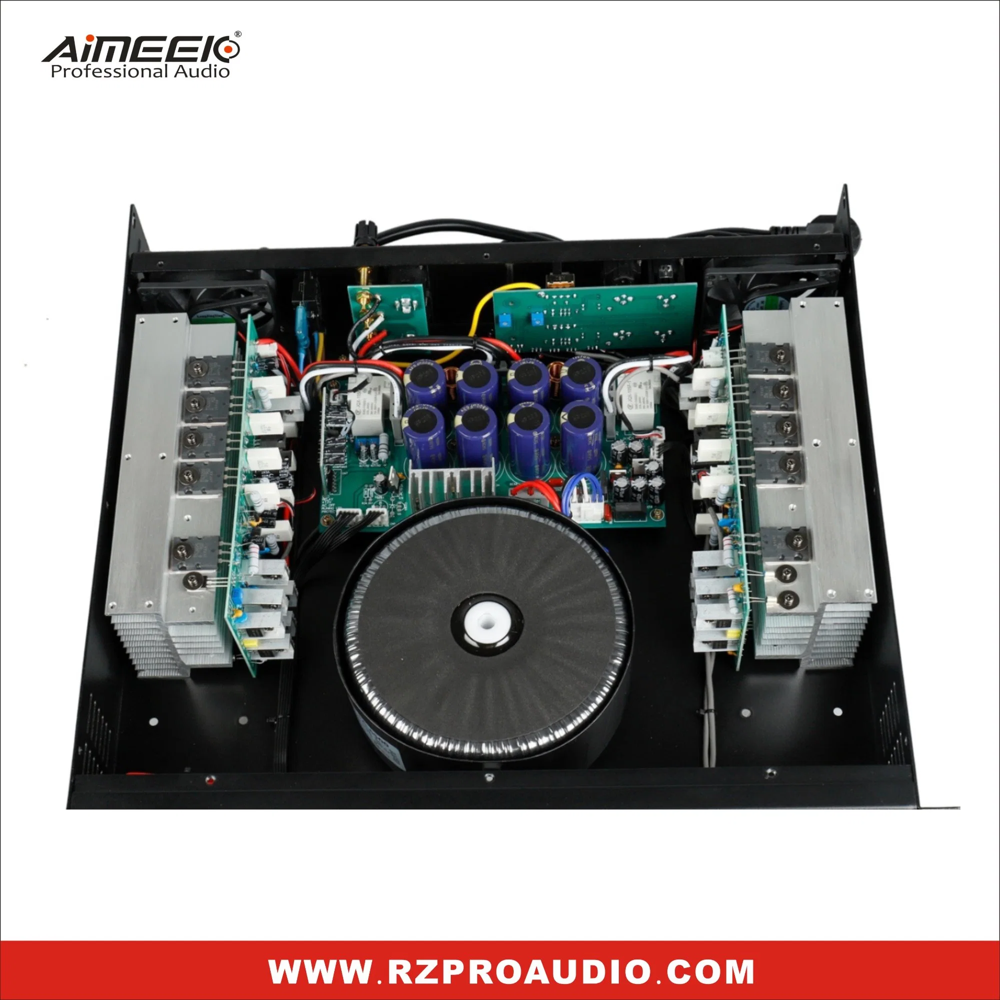 PRO Power Amplifier Sound System with Audio Class-H Amplifiers Studio