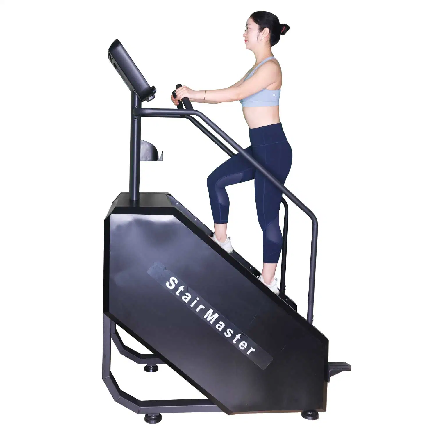 High Fine Quality Fitness Equipment Aerobic Exercise Mountain Climbing Machine with LED Screen