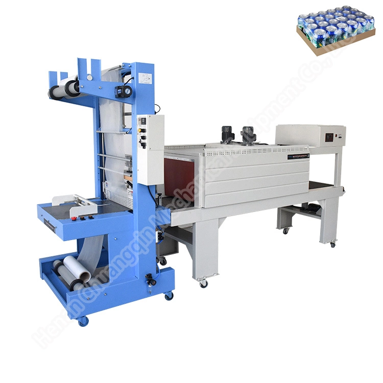 PE Film Shrink Packing Machine Heat Shrink Wrap Tunnel Packing Machine PE Film Packing Machine Shrink Automatic Heat Shrink Tunnel Packing Machine